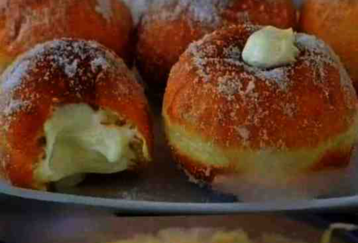 Recette de beignets fourrés à la crème