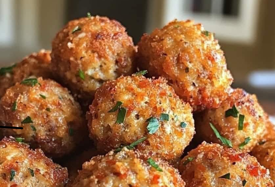 CREAM CHEESE SAUSAGE BALLS