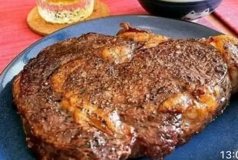 Made this Ribeye Steak for lunch. No one ever likes my posts. Does this not look good?