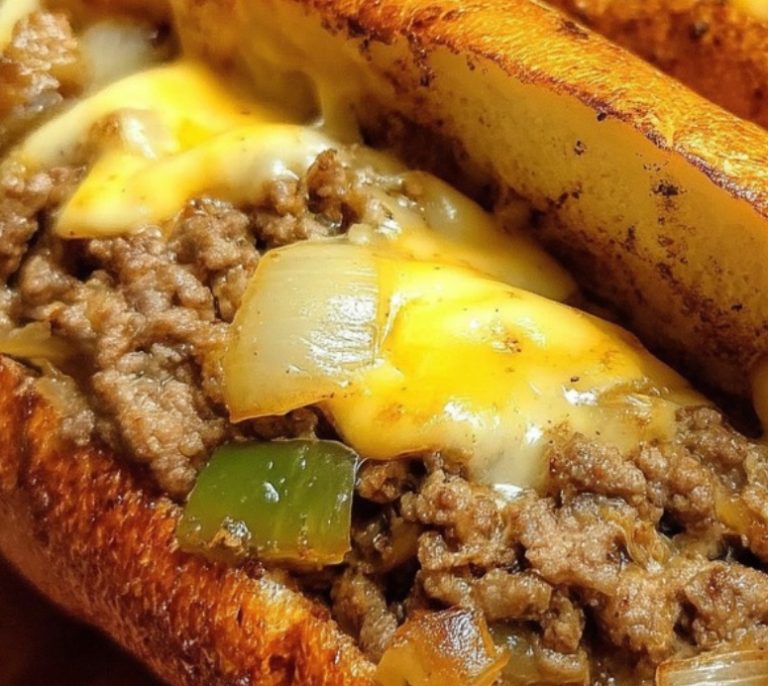 Philly Cheesesteak Sloppy Joes