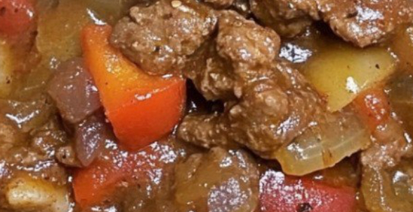 Crockpot Pepper Steak
