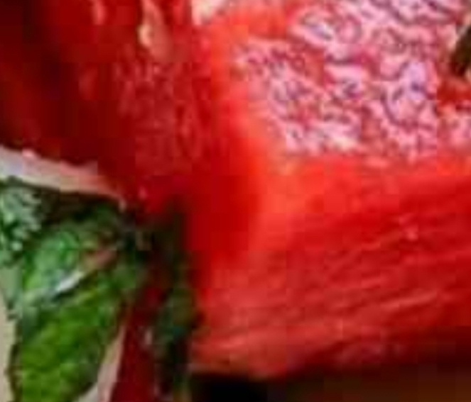 Watermelon Salad with Cucumber and Feta
